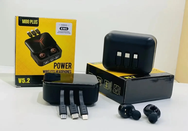 Écouteurs Bluetooth M88 Plus