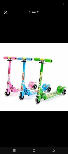 Trottinettes Colorées Enfants