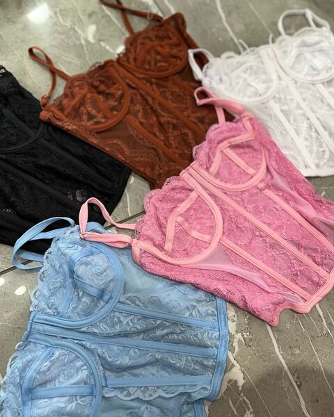 Corset en dentelle élégant