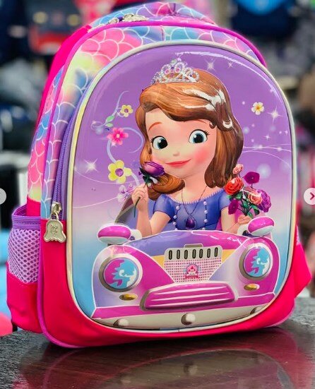 Backpack with Princess Sofia Print