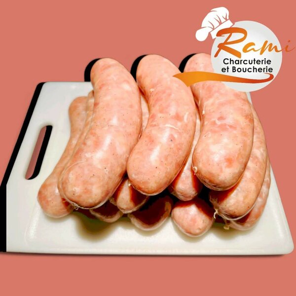 Saucisses fraîches de porc
