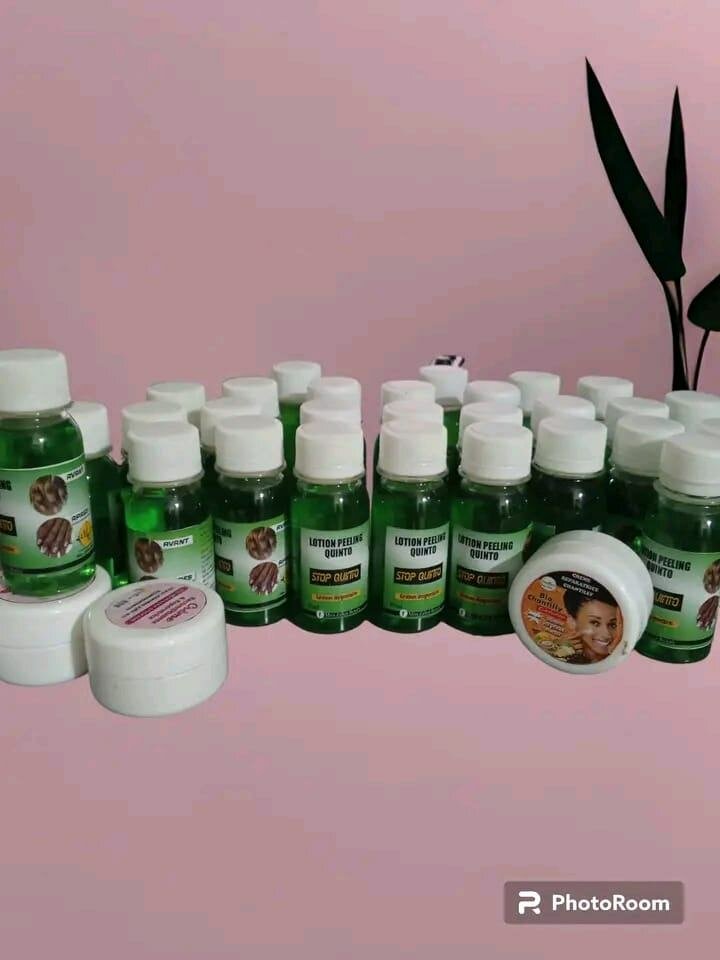 Lotion peeling quinto tâches noires