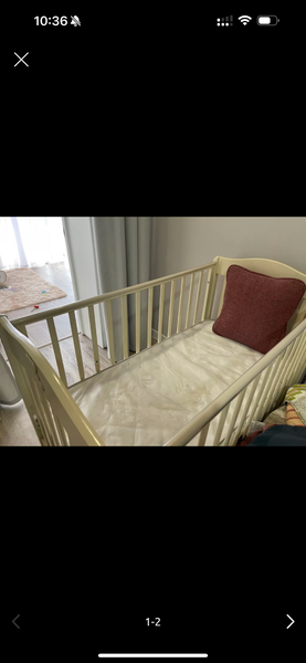 Детская кровать с матрасом