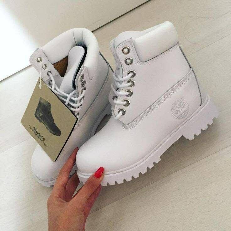 Bottes Timberland blanches