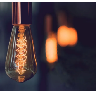 Edison Vintage Bulb - 40watt LED st14 E27 Spiral Filament For Classic Home and Office Look