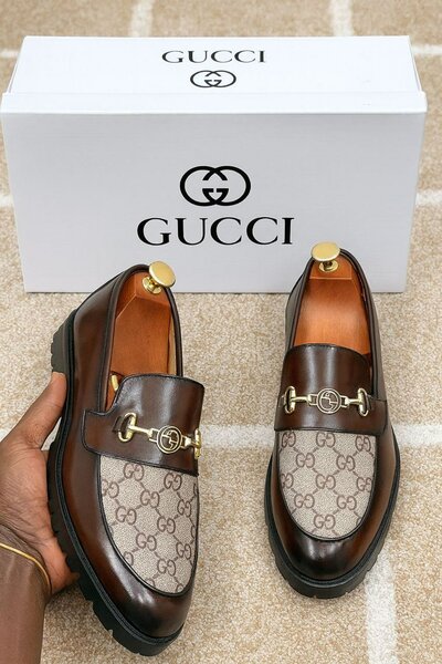 Mocassins en cuir Gucci élégants