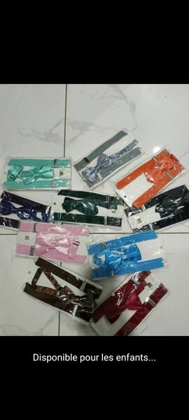 Noeuds papillon colorés enfants