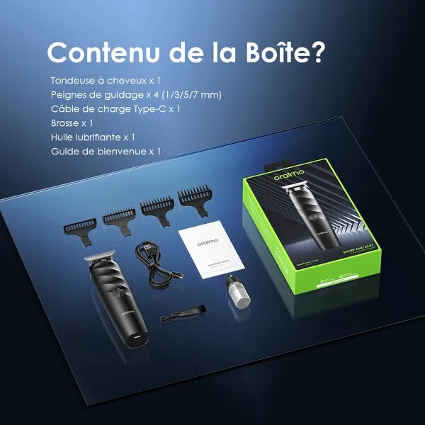 Tondeuse Cheveux Oraimo Précise