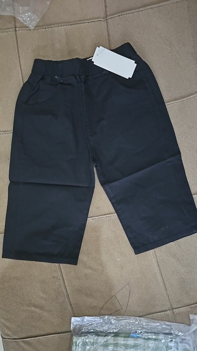 Children black short