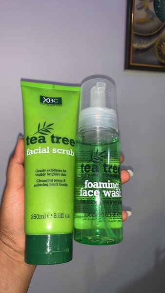 Tea Tree Face Scrub & Face Wash