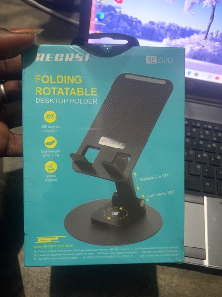 Support Téléphone Rotatif