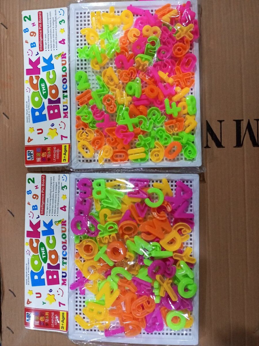 2 items,ABC, 123  kids learning.