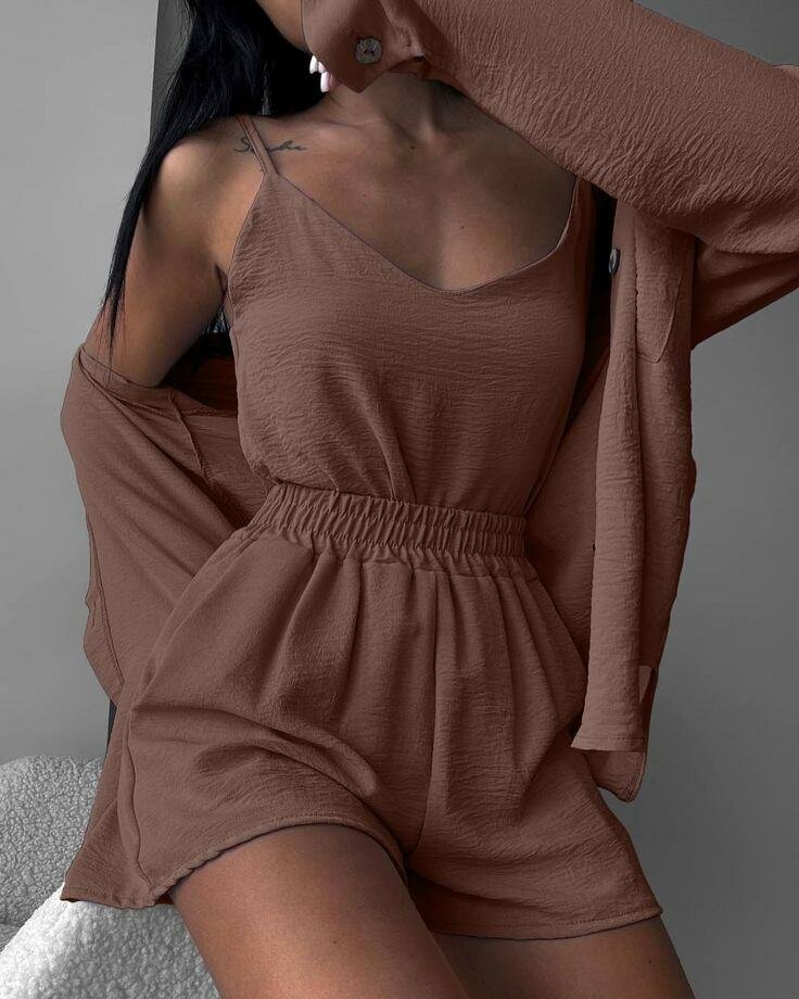 Ensemble 3 pièces d'été femme