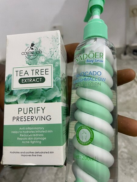 Lotion hydratant avocat