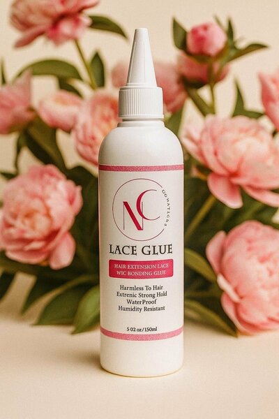 Colle pour perruques résistante