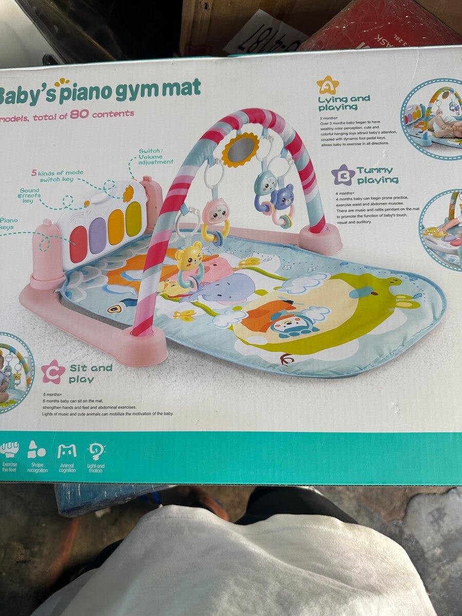 Tapis d'éveil musical bébé