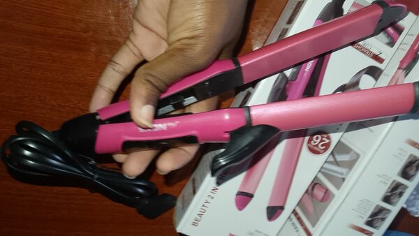 Fer à Lisser et Boucler 2-en-1