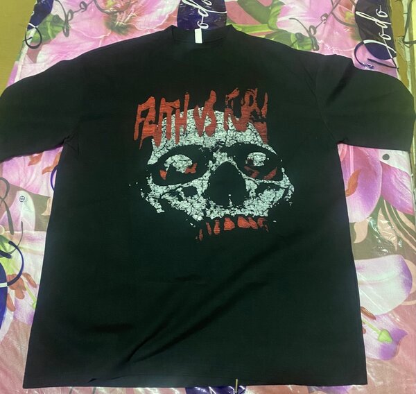 T-shirt motard avec crâne