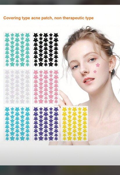Patchs anti-acné étoiles