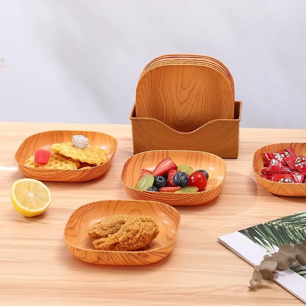 8pcs plate and holder