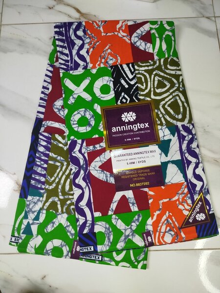 Tissu Wax Coloré Anningtex
