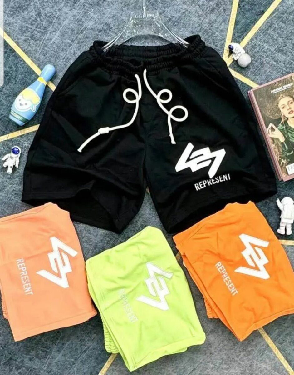 Shorts colorés tendance