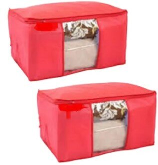 CUSTOMIZE Non-woven fabric storage bags Closet organization Blanket storage bags storage solution Seasonal clothing organizer Large storage bagsTransparent window storage bags Bedding storage Zippered storage bags Under-bed storage Space-saving