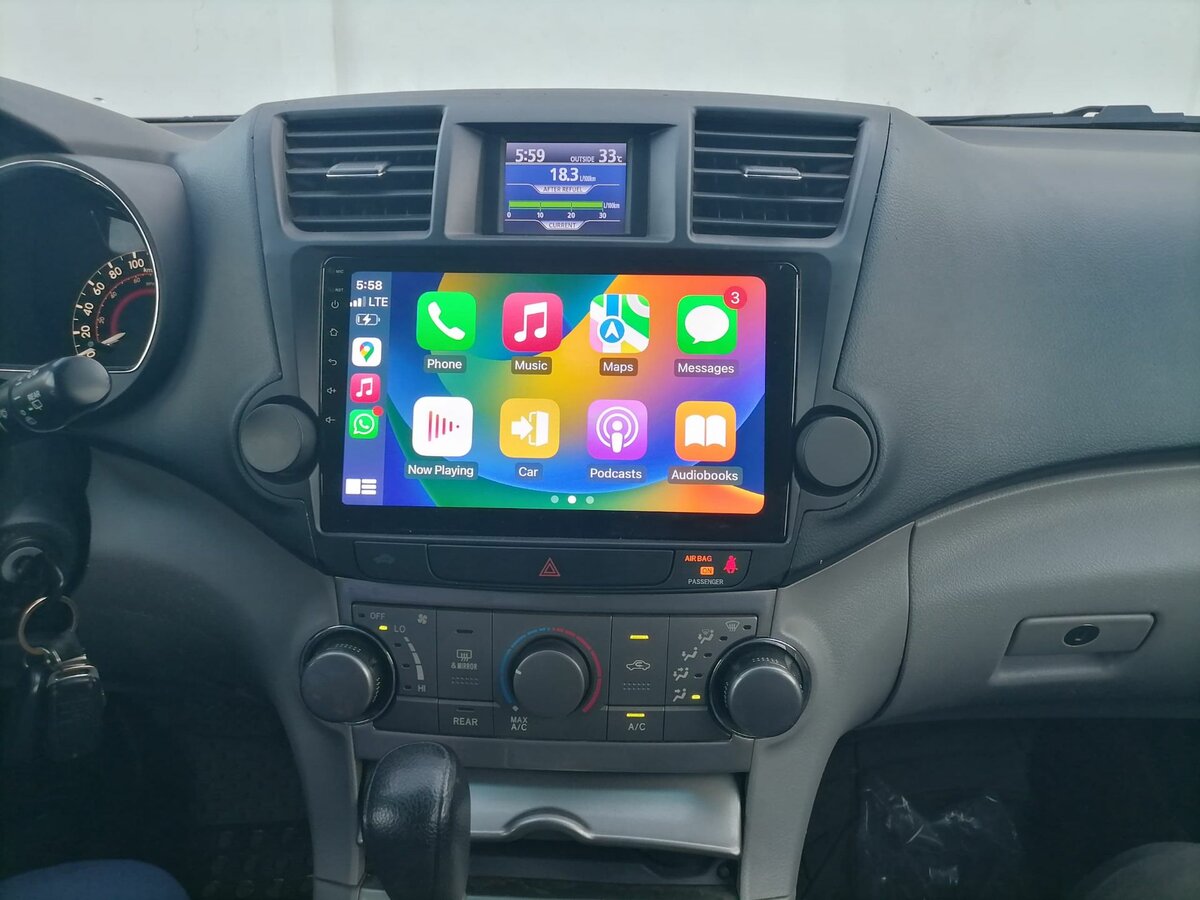 Toyota Highlander 2010 car Android Radio Multimedia