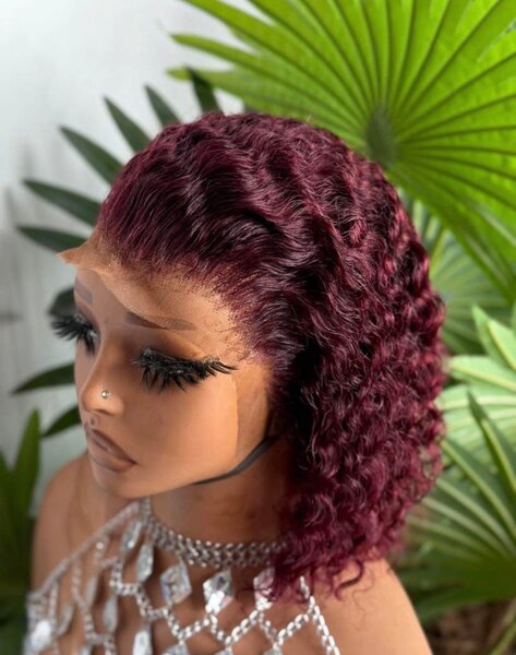 Perruque Lace Front Bouclée