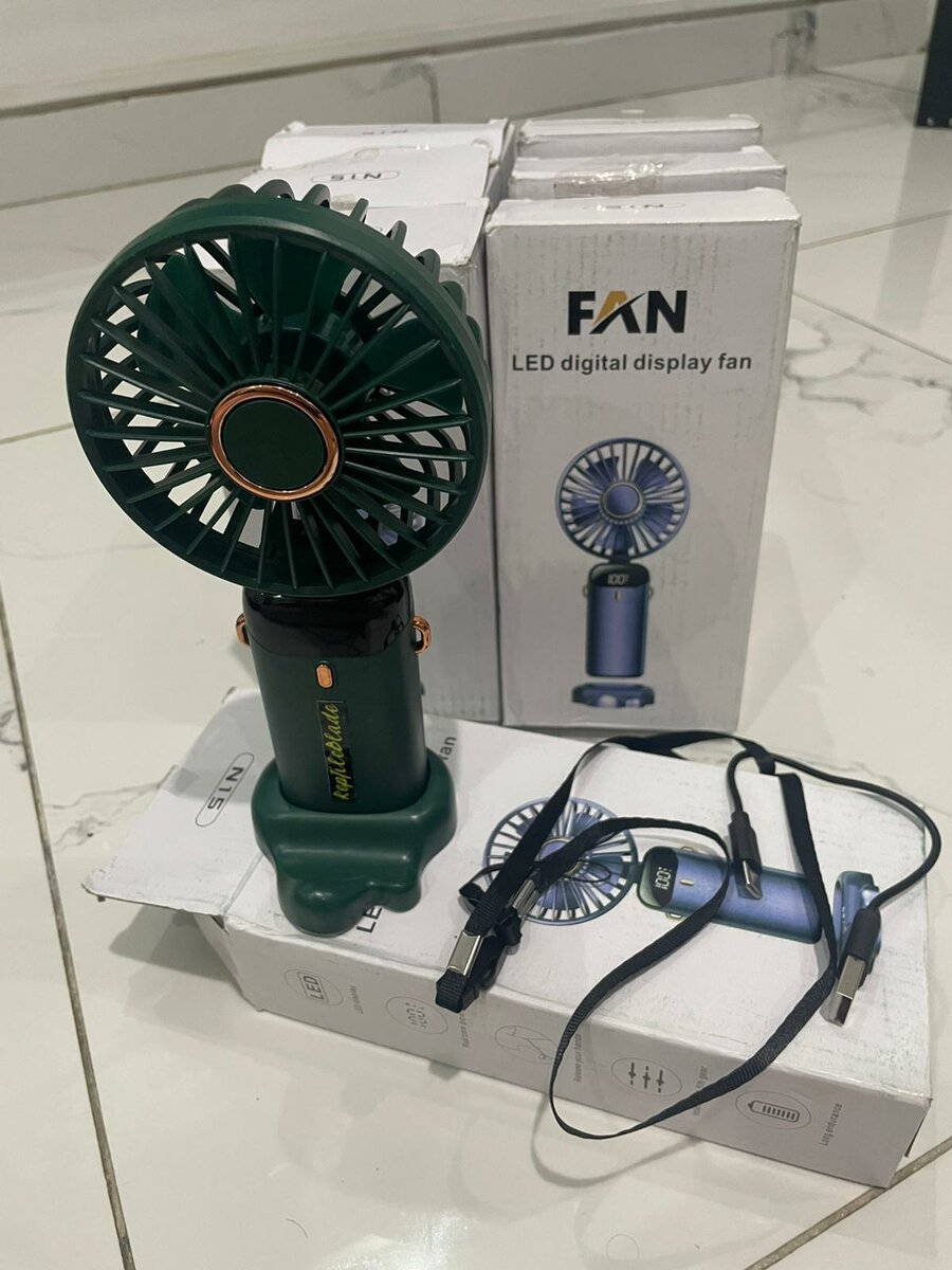 Ventilateur portatif LED