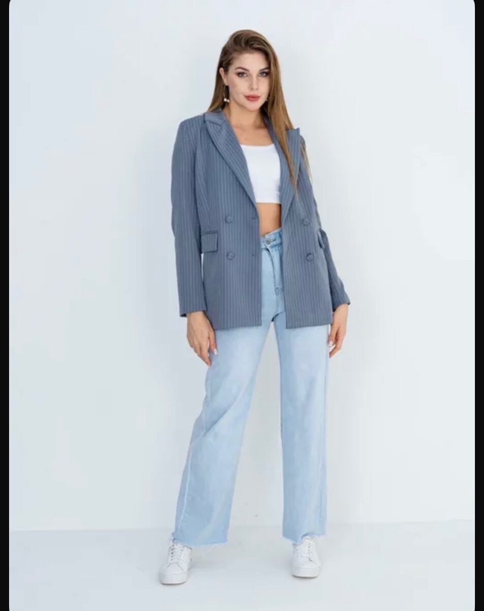 Женский пиджак оверсайз