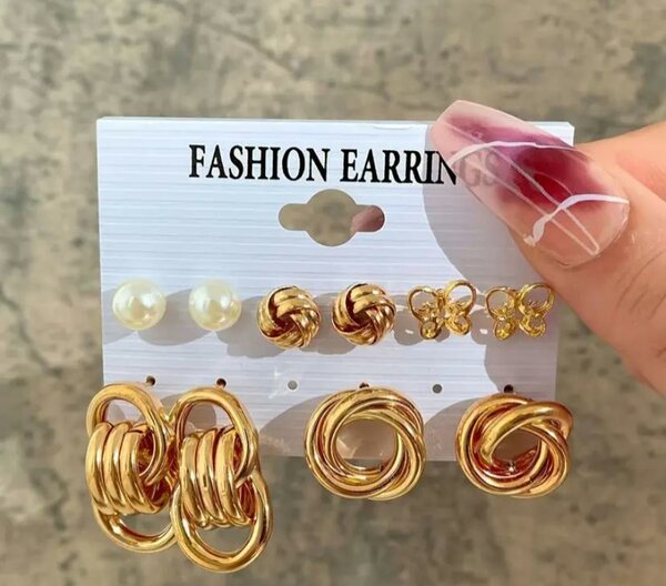 Ensemble de Boucles d'Oreilles Élégantes