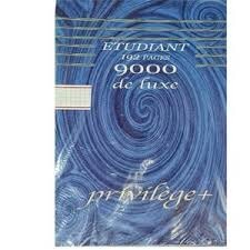 Cahier Privilège+ 192 Pages