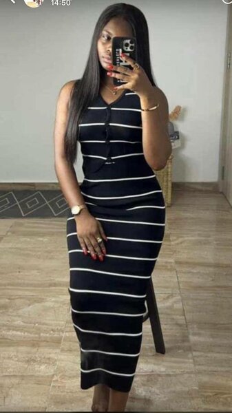 Robe longue élégante femme