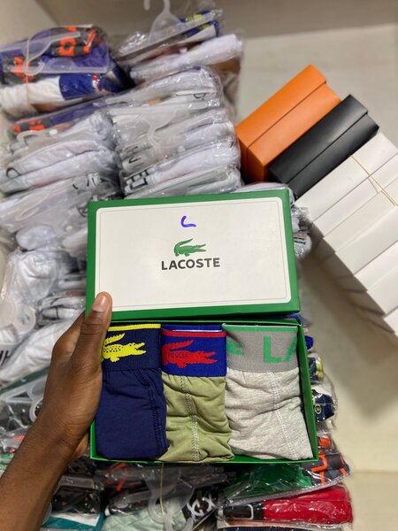 Coffret de Boxers Lacoste