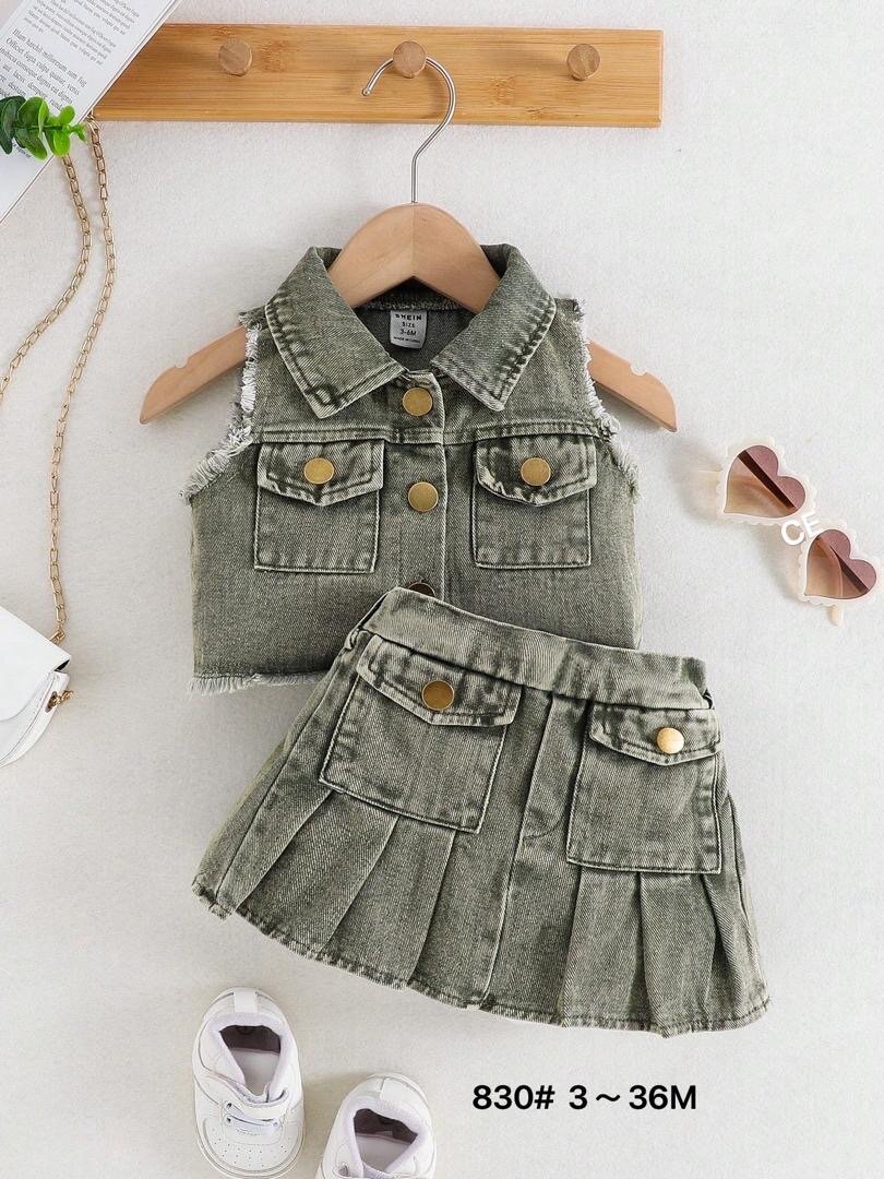 Ensemble en jean fille