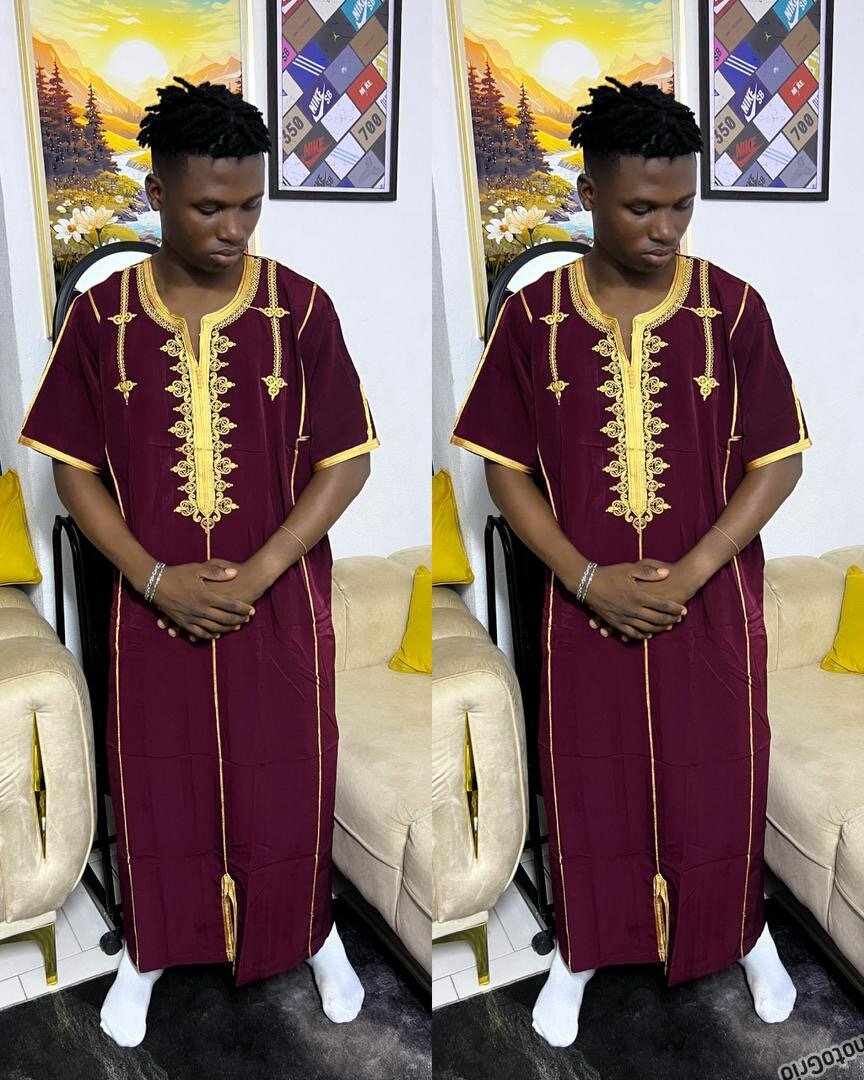 Boubou Africain Homme Élégant