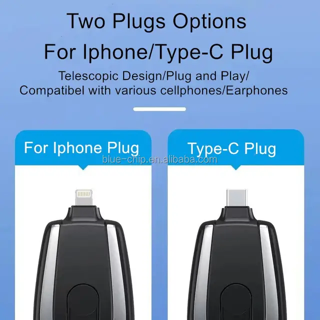 MINI POWER BANK IPhone 1500mah