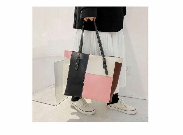 Sac fourre-tout en cuir tendance