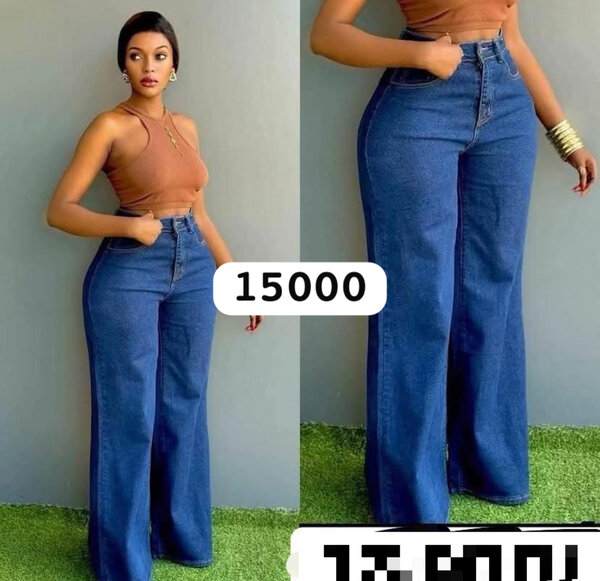 Jean taille haute tendance