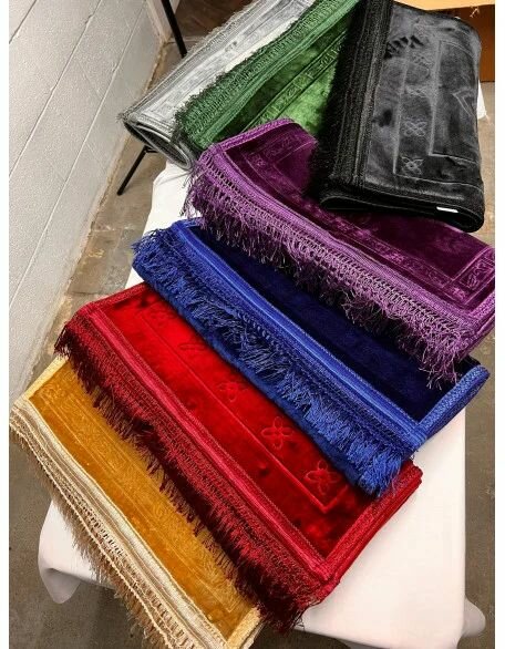 Tapis de prière luxueux