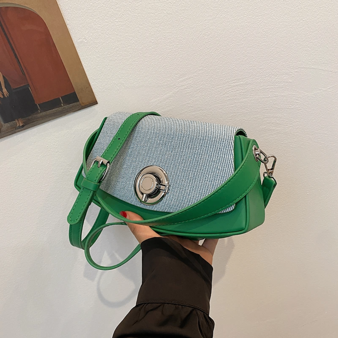 Sac bandoulière élégant multicolore