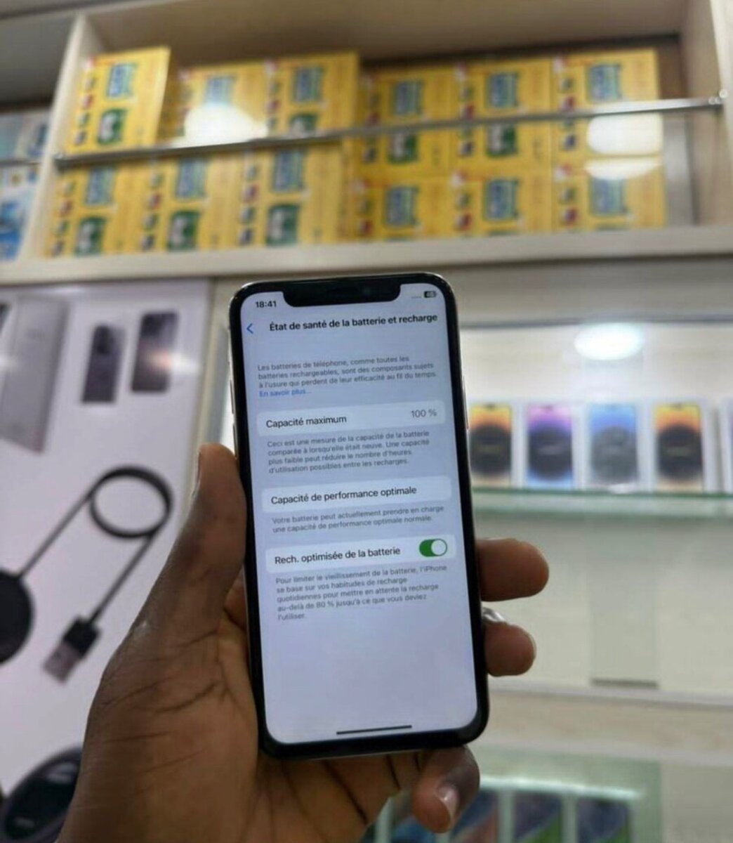 iPhone X 64gb avec garantie