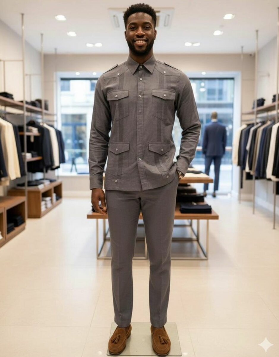 Ensemble Chemise et Pantalon Élégant