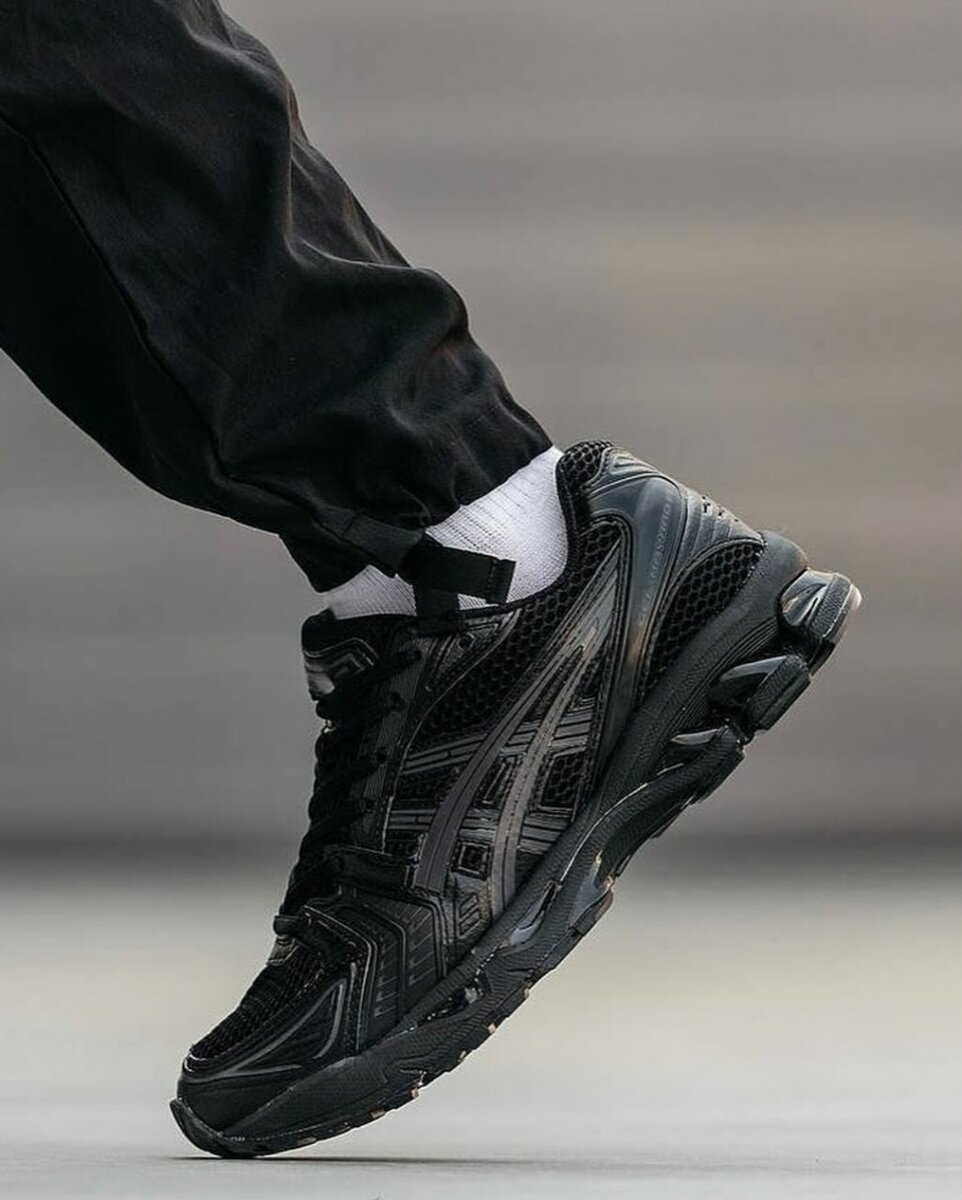 Sneakers de sport noirs élégants