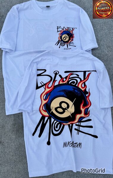 T-shirt graphique flamme