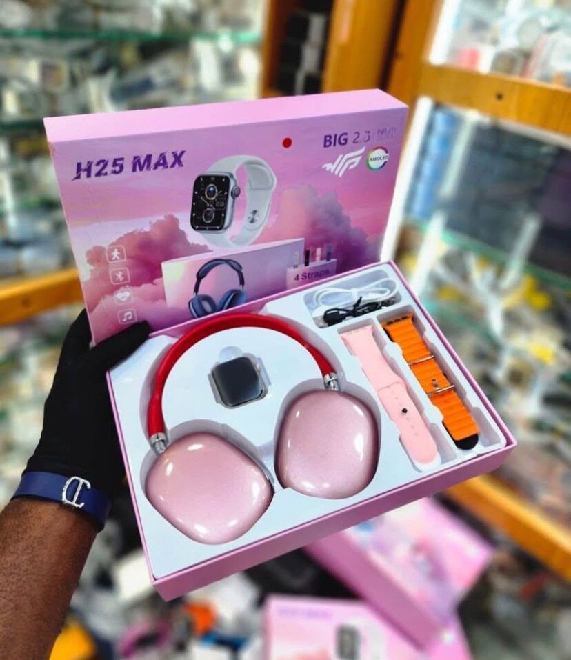 Montre connecte avec casquette