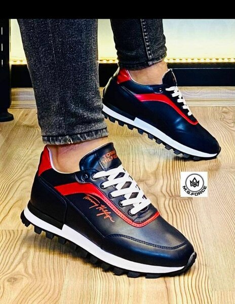 Chaussures de golf en cuir noir