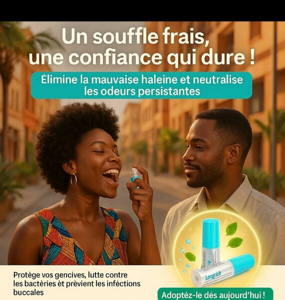 Spray buccal fraîcheur longue durée