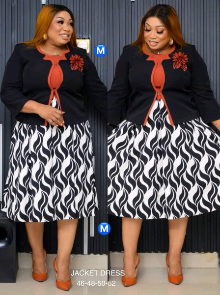 Robe noir rouge blanc